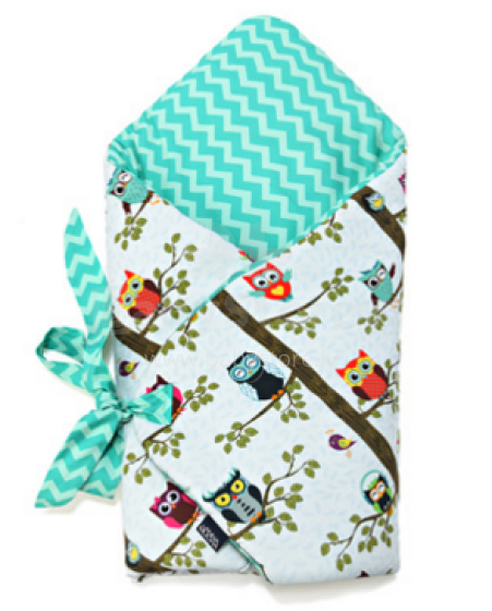 La Millou By Anna Mucha Art. 84136 Baby Horn Owl Radio&Mint Rick Rack