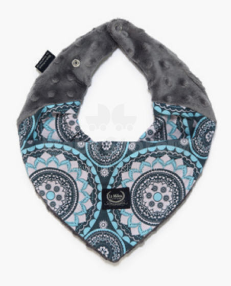 La Millou Art. 84186 Warm Neck Mosaic&Grey Шарфик-бандана