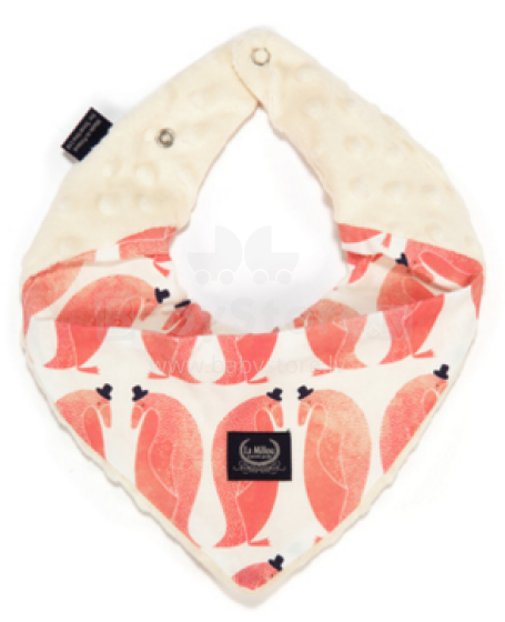 La Millou Art. 84190 Warm Neck Penguin Pepe&Ecru Шарфик-бандана