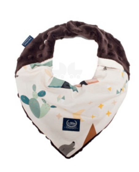 La Millou Art. 84193 Warm Neck Bufallo&Chocolate Šalle-lakatiņš