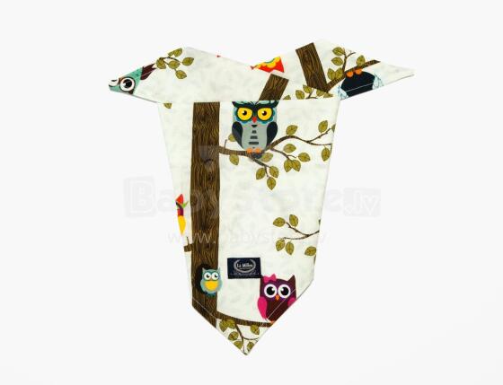 La Millou By Anna Mucha Art. 84197 Scarf Owl Radio Bandana-lakatiņš