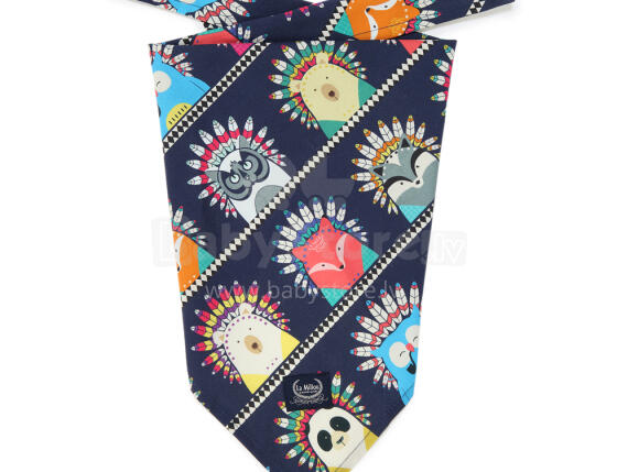 La Millou Art. 84200 Scarf Indian Zoo Bandana-lakatiņš