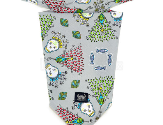 La Millou By Anna Mucha Art. 84204 Scarf Skulls Grey