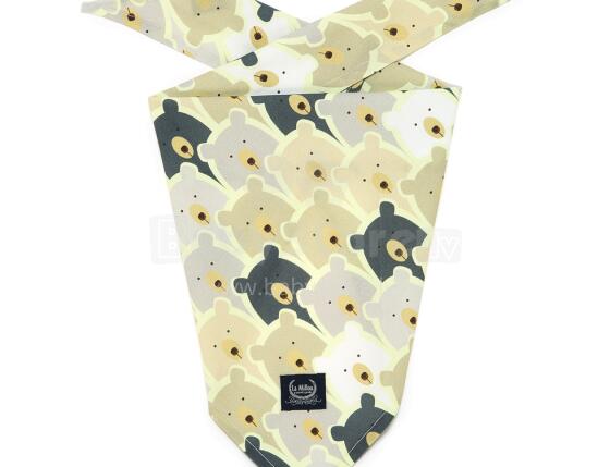 La Millou Art. 84205 Scarf Pure Bears Bandana-lakatiņš