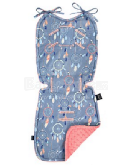 La Millou Art. 84247 Stroller Pad Dream Catcher&Coral Mīksts ieliktnis ratiņiem