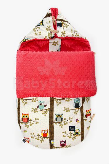 La Millou By Anna Mucha Art. 84265 Stroller Bag S Owl Radio&Watemelon Guļammaiss ratiem