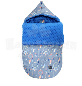 La Millou Art. 84272 Stroller Bag S Dream Catcher&Electric Blue Теплый спальный мешок