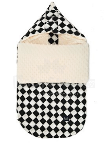 La Millou Art. 84277 Stroller Bag S Follow Me Chessboard&Ecru Guļammaiss ratiem