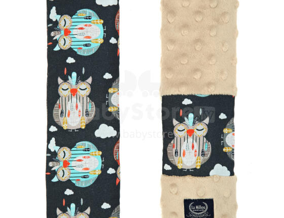 La Millou Art. 84320 Seatbelt Cover Apacze Lapacze&Latte Мягкая накладка на ремень безопасности