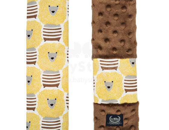 La Millou Art. 84326 Seatbelt Cover Lion Lion&Caramel Drošības jostas apvalki