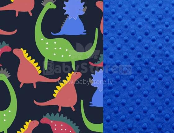 La Millou Art. 84332 Seatbelt Cover Dino&Electric Blue Мягкая накладка на ремень безопасности