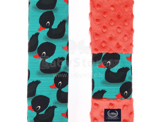 La Millou Art. 84337 Seatbelt Cover Duck Duck&Tomato Drošības jostas apvalki