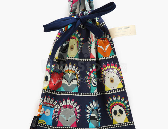 La Millou Art. 84420 Bag For Kids Indian Zoo Maisinš apaviem