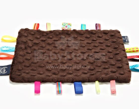 La Millou Art. 84457 Sensory Fun Pads Chocolate Mīksta miega lupatiņa
