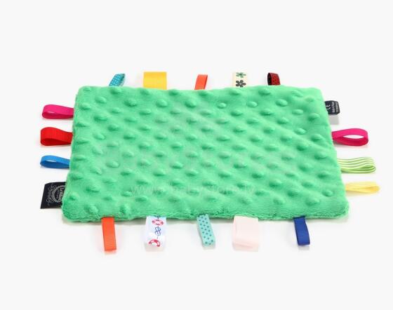 La Millou Art. 84458 Sensory Fun Pads Kelly Green Mīksta miega lupatiņa