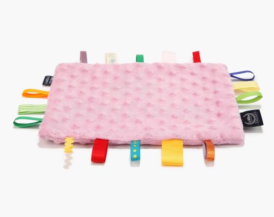 La Millou Art. 84460 Sensory Fun Pads Dusty Rose Mягкая тряпочка для сна