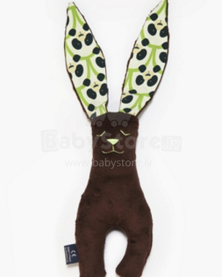 La Millou Art. 84474 Bunny Chocolate Panda Gang Mīksta miega rotaļlieta Trusis
