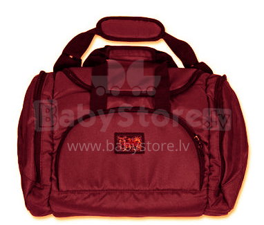 Womar Zaffiro ECO1 Dark Red Функциональная и удобная сумка для коляски