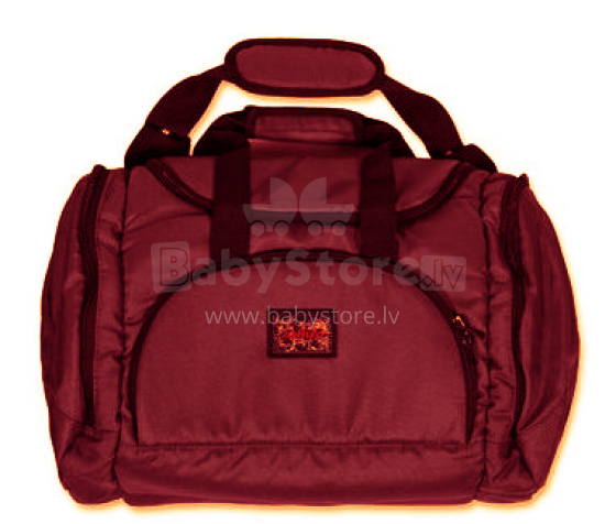 Womar Zaffiro ECO1 Dark Red Функциональная и удобная сумка для коляски