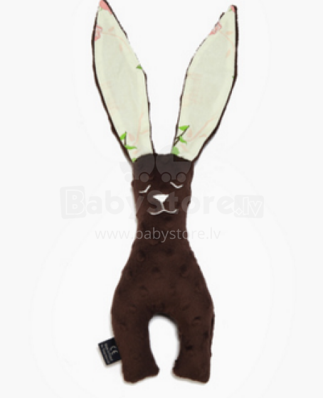 La Millou By Magdalena Roczka Art. 84551 Bunny Chocolate Maggie Rose Vanilla Mягкая игрушка для сна Кролик