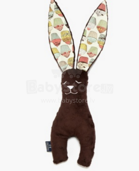 La Millou Art. 84556 Bunny Chocolate Cupcakes Mīksta miega rotaļlieta Trusis