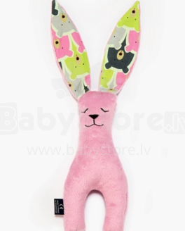 „La Millou“ menas. 84557 Bunny Dusty Rose Polar Lears minkštas miego žaisliukas Triušis