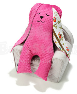 La Millou By Anna Mucha Art. 84566 Big Bunny Dobbit Raspberry Owl Radio Mягкая игрушка для сна Кролик