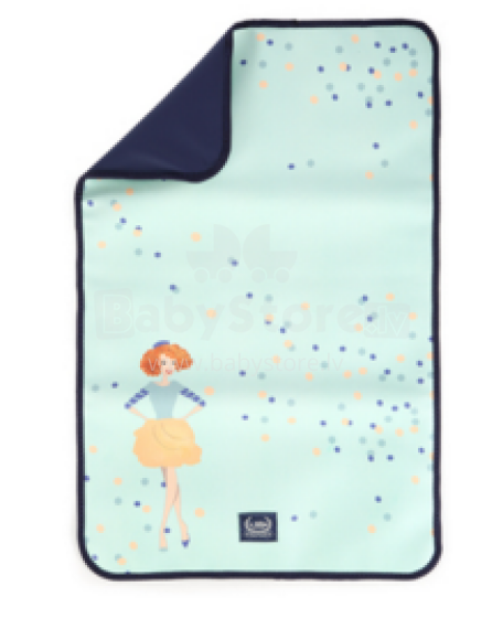 La Millou By Katarzyna Zielinska Art. 84606 Changing Mat Sofia De Magico Mint Коврик для пеленания или смены подгузника