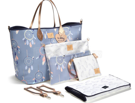 La Millou By Kararzyna Zielinska Art. 84619 Set King Pack Feeria Dream Catcher Blue Lielais somas komplekts mamiņai