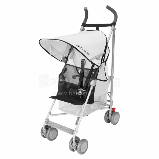 Maclaren '16 Volo pulk. Sidabrinis / juodas Aukštos kokybės vaikiški skėčio tipo sportiniai vežimėliai