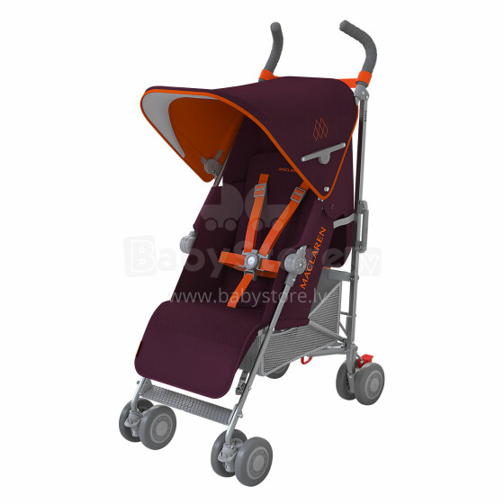 Maclaren '16 Quest plk. Slyvų / marmeladų vaikų sportiniai / vaikščiojantys vežimėliai nuo 3 mėnesių (5,6 kg)