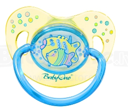 BabyOno Art. 710 Anatomical silicone soother, 0m +