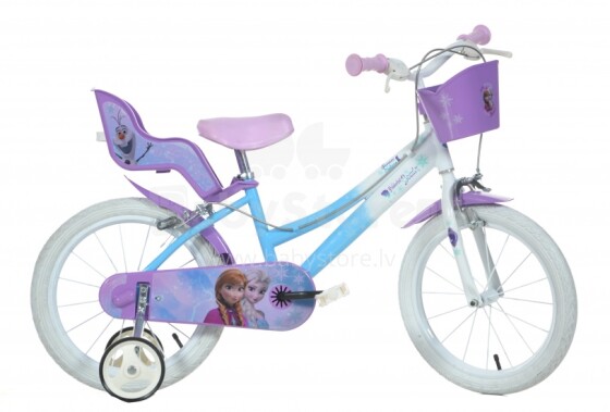 „Dino Bikes Frozen BMX14 Art.146R 14“ vaikų dviračių ratų dydis