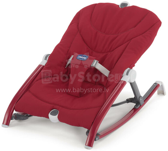 Chicco'16 Pocket Relax Art.79825.70 Raudona poilsio kėdė