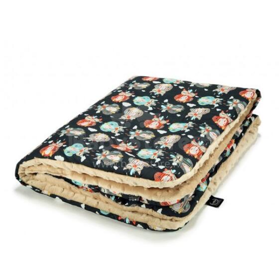 La Millou Art. 83487 Toddler Blanket Latte Augstākās kvalitātes divpusēja sedziņa (80x100 cm) 