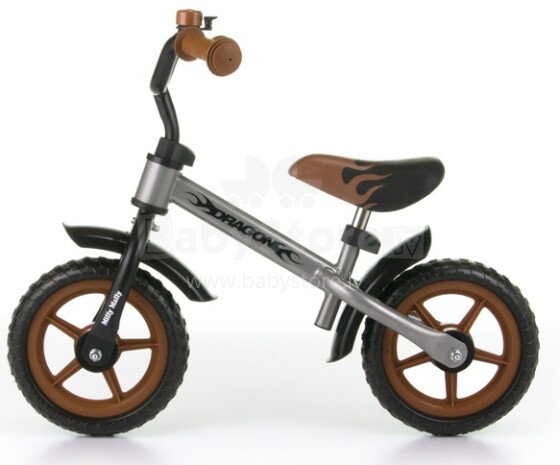 MillyMally Dragon Classic  Детский велосипед - бегунок с металлической рамой 10''