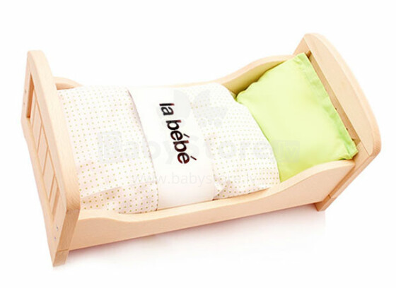 La Bebe™ Cotton Baby Doll Bedding Set Art.85215 Stilīgs leļļu gultas komplekts [bez gultas]