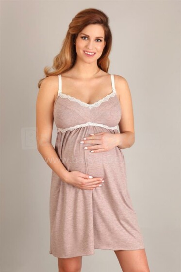 Beauty Mama Art.1684 Сорочка для беременных и кормящих