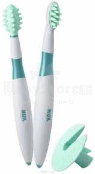 Nuk Cleaning Set Art.SE20 Mācību zobu birstīšu komplekts
