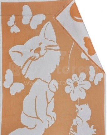 WOT ADXS Art.002 / 1095 Aukštos kokybės vaikiška medvilninė antklodė (antklodė) 100x118 cm