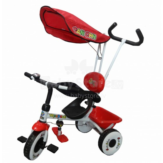 Aga Design Tricycle TS016-1  Bērnu Trīsritenis ar rokturi
