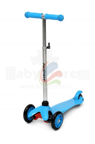 „PW Toys Art.559 Mic Scooter Twist Blue“ vaikiškas triratis balansuojantis paspirtukas