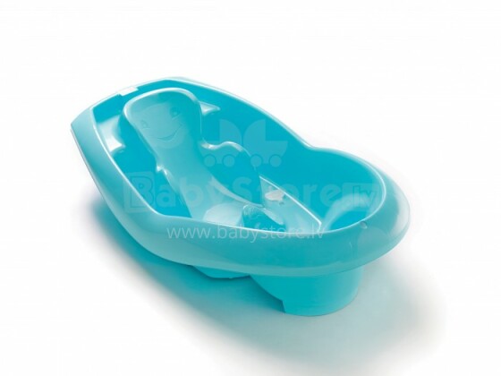 Thermobaby 1487 Lagoоn ergonomic bath  Детская эргономическая ванночка 2 позиции (голубой)