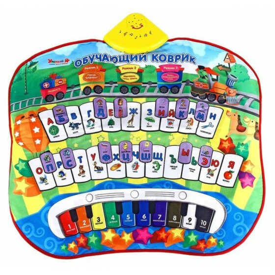 Умный Я Art.57264  Музыкальная обучающая игрушка  коврик  Умный Я (на русском языке)
