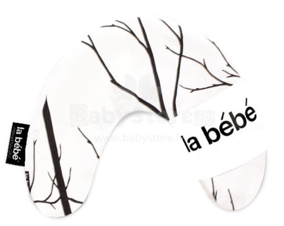 La Bebe™ Mimi Nursing Cotton Pillow Art.3301 Black Branch Pakaviņš spilventiņš 19x46 cm