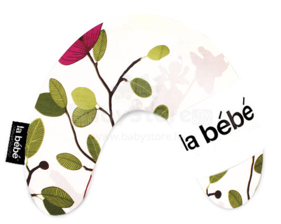La Bebe™ Mimi Nursing Cotton Pillow Art.3321 Spring Bud Pakaviņš spilventiņš 19x46 cm