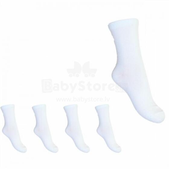 Weri Spezials Art.77257 White Children's cotton socks