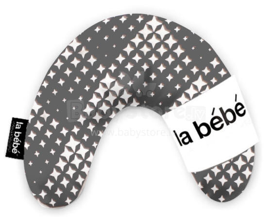 La Bebe™ Mimi Nursing Cotton Pillow Art.17038 Mosaic Travel pillow, size 19 x 46cm