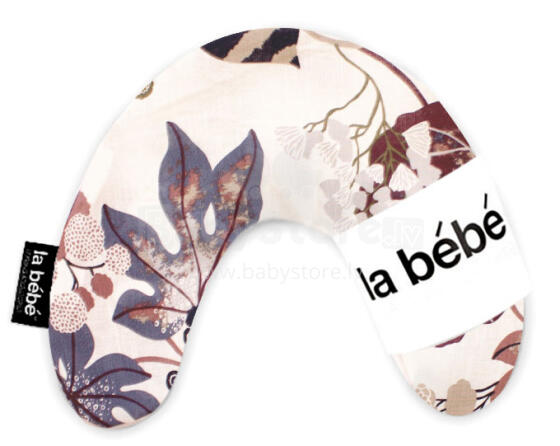 La Bebe™ Mimi Nursing Cotton Pillow Art.57214 Autumn Art Purple Travel pillow
