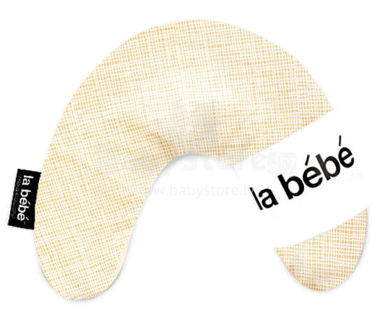 La Bebe™ Mimi Nursing Cotton Pillow Art.4039 Stripes Travel pillow 19x46 cm